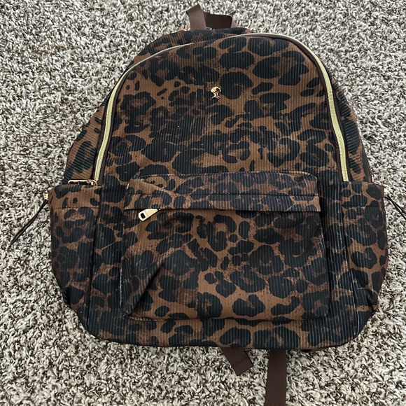 Leopard print backpack - Picture 2 of 4